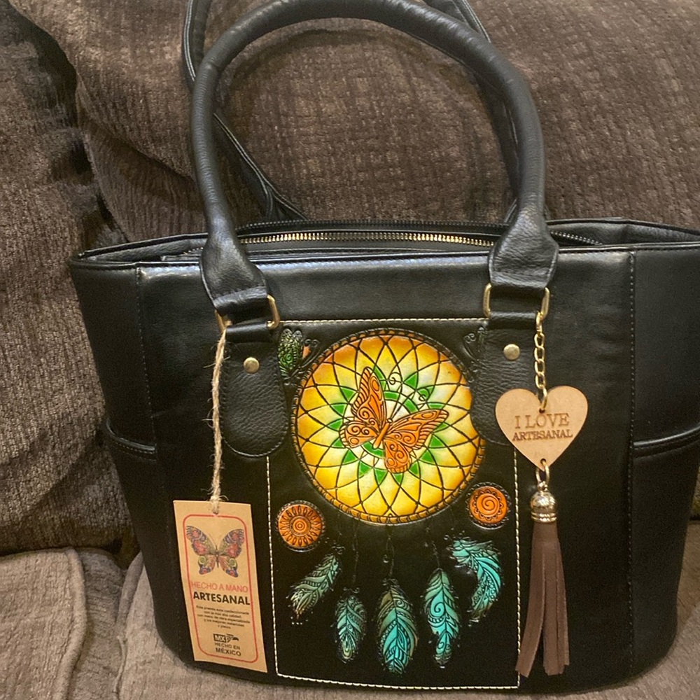 Dreamcatcher leather  bag